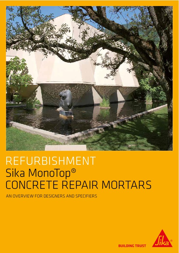 Sika MonoTop - Concrete Repair Mortars